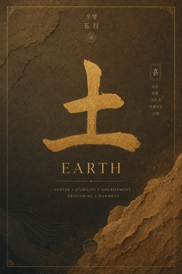 土 EARTH 토 — 중심과 안정