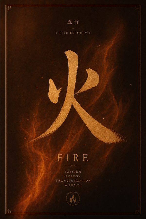 火 FIRE 화 — 용기와 활력