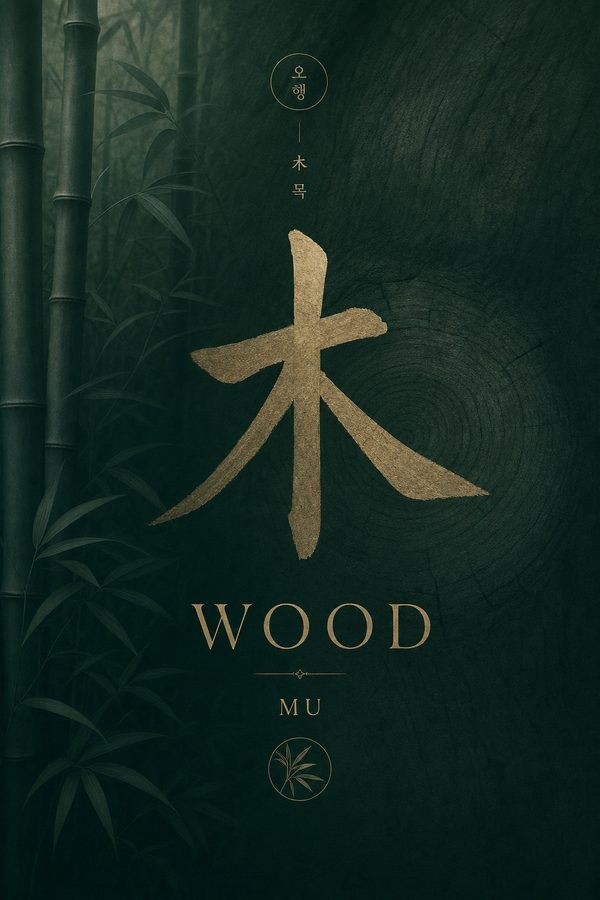 木 WOOD 목 — 성장과 시작